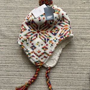 Rainbow fair isle hat